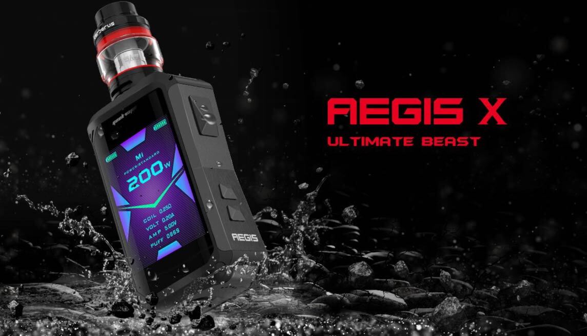 Geekvape Aegis X with Cerberus tank