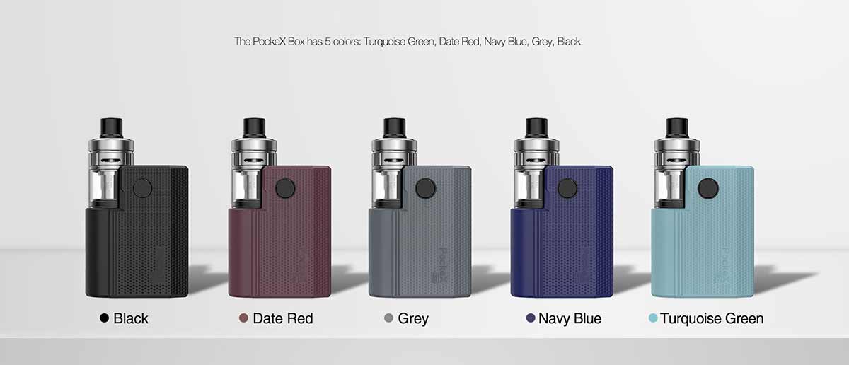 aspire pockex box all colours