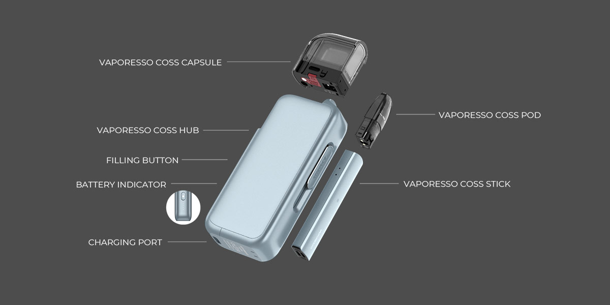 vaporesso coss components