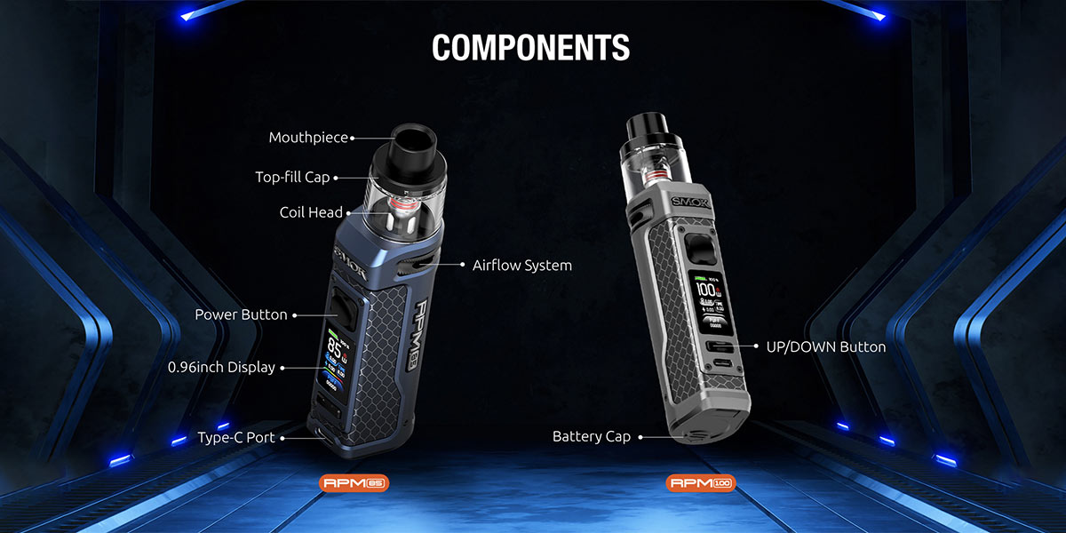 Smok RPM 85 Vape Kit - Pure E-Liquids