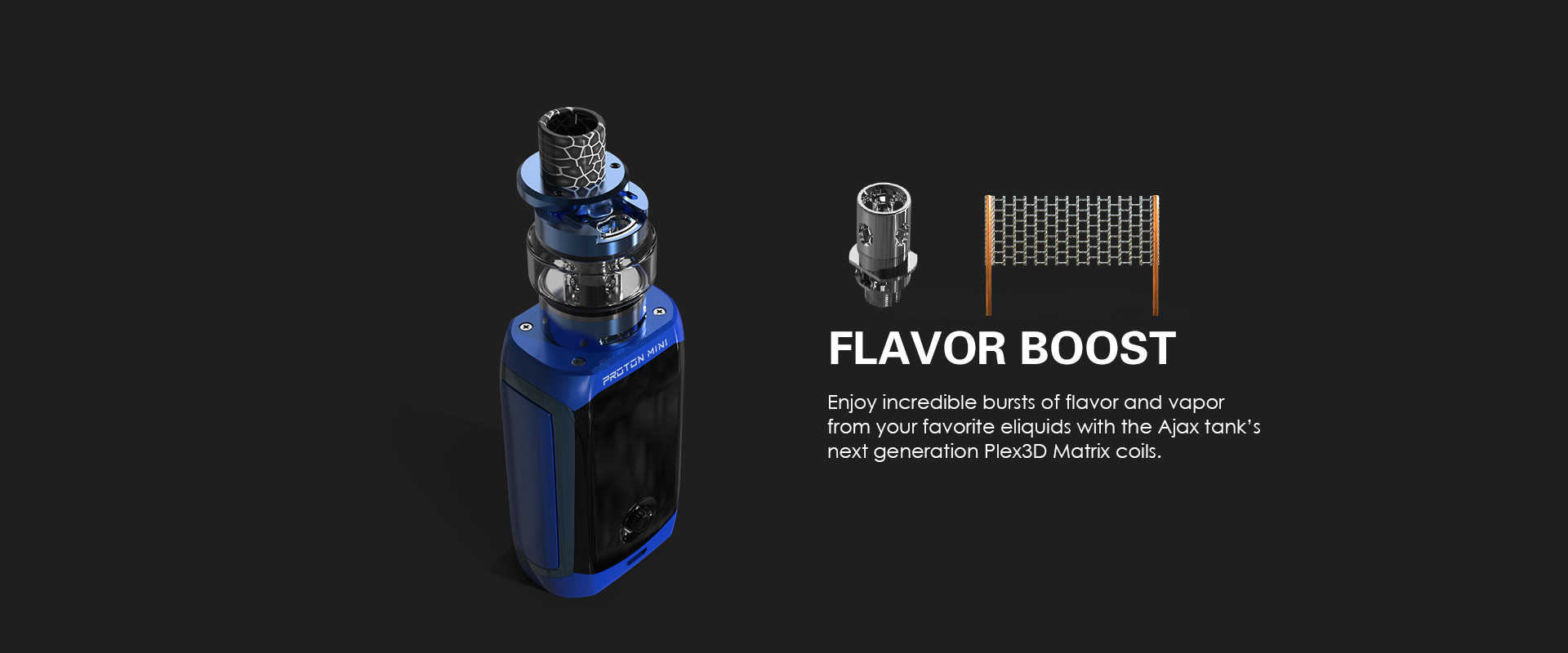 Innokin Proton Mini Ajax Plex 3D Matrix Coils