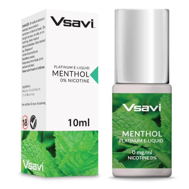 Vsavi Platinum Menthol E-Liquid 10ml