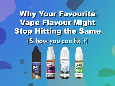 elf bar vape uk Why Your Favourite Vape Flavour Might Stop Hitting the Same (And How to Fix  It)