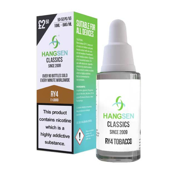 Hangsen Classic 50/50 E-Liquid UK | Pure E-Liquids