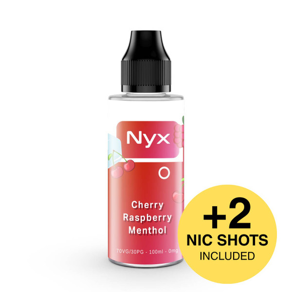 Nyx 100ml Shortfill E-Liquid - Cherry Raspberry Menthol