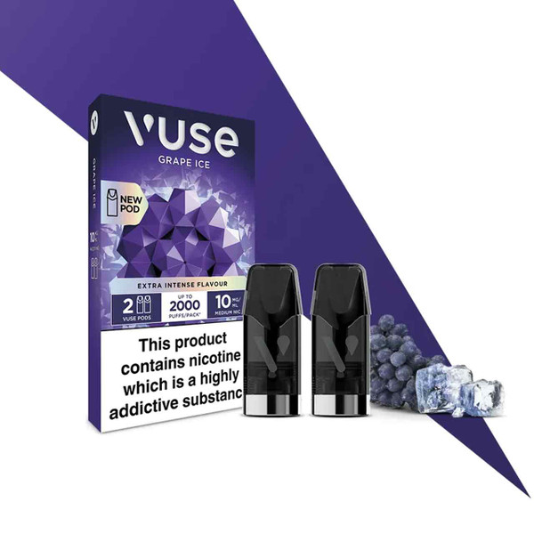 Vuse Extra Intense Grape Ice Flavour Pods