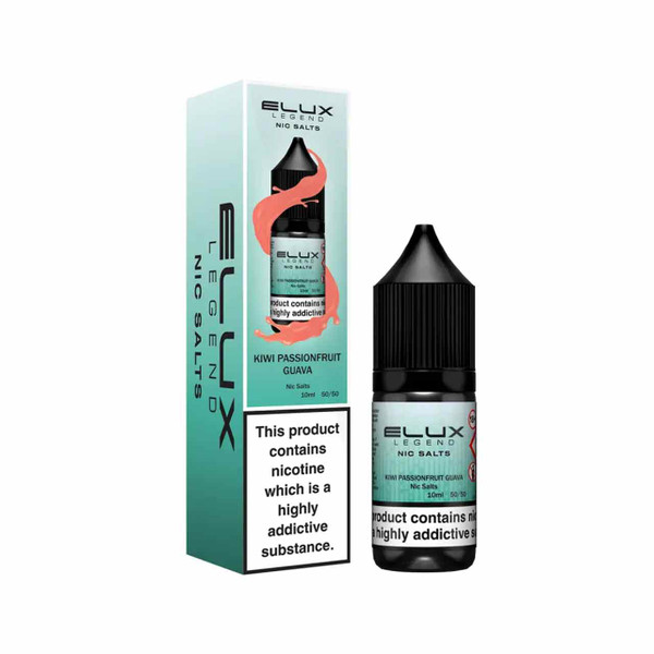 Elux Legend Nic Salt Kiwi Passionfruit Guava - 10mg and 20mg