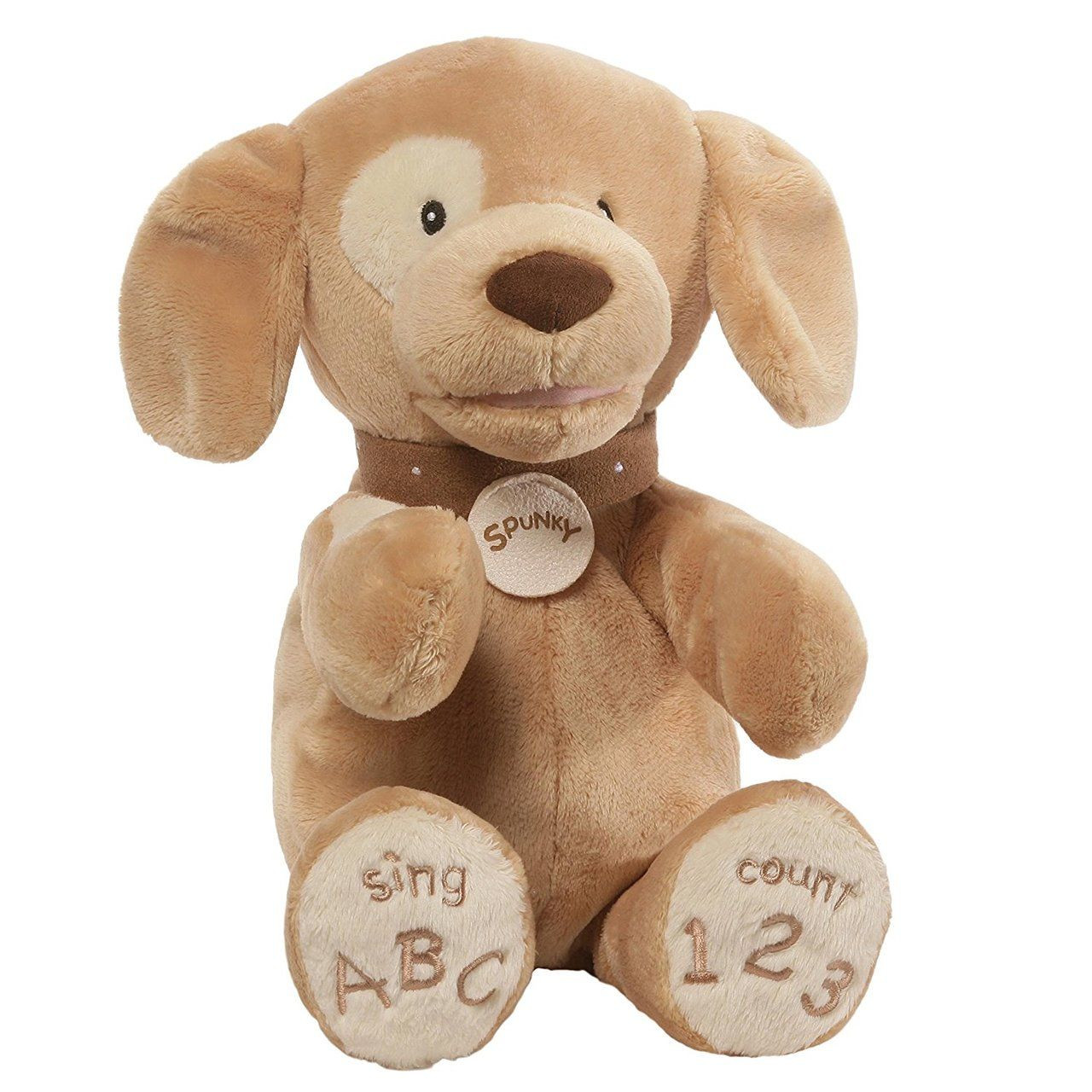 animated stuffed dog