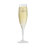 Groom Toasting Glass