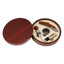 True Round Cherry Wood Wine Accessory Gift, 4 Piece Set