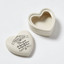 Insignia Forever My Love Heart Shape Engagement Wedding Ring Keepsake Box