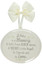 Grow In Grace Baby Blessing Hanging Plaque, Nursery Wall Decor, Ivory