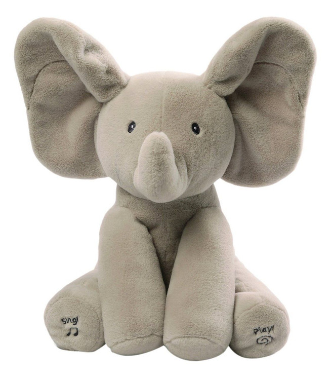 GUND Baby Animated Flappy The Elephant Plush Toy