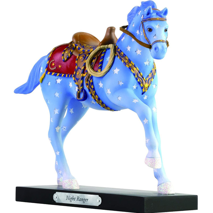 Trail of Painted Ponies Figurine Night Ranger Front View