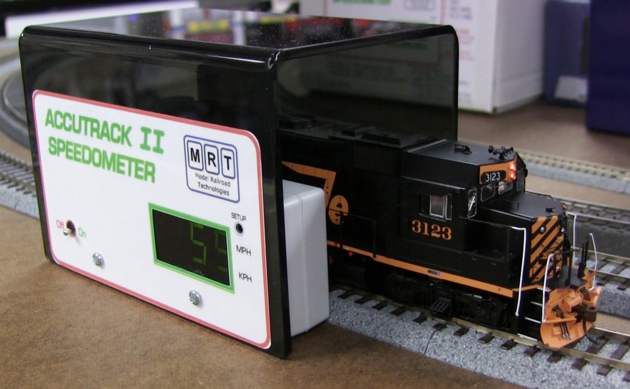 model railroad speedometer