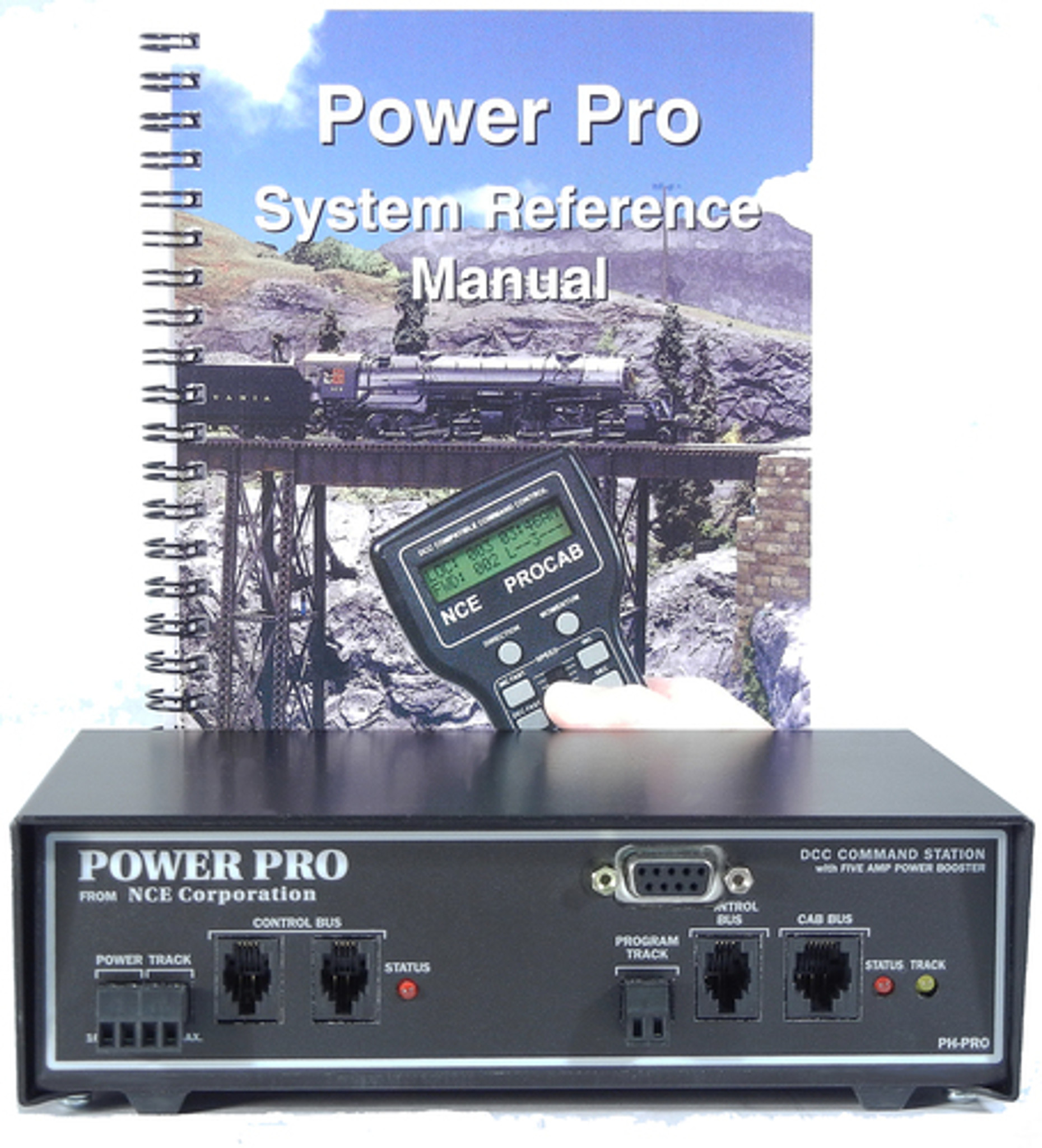 NCE 22 PH-Box - Power Pro system - Command Station & Booster box only. -  Mountain Subdivision Hobbies