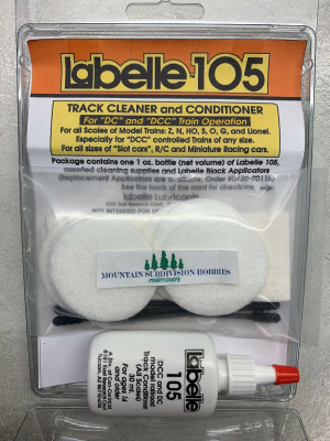 Labelle 105 DC & DCC Track Cleaner and Conditioning Full Kit