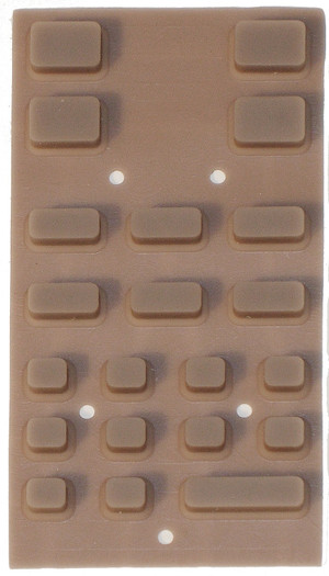 NCE 501 Membrane Keypad for Engineer Cabs: (Cab04/5/6)