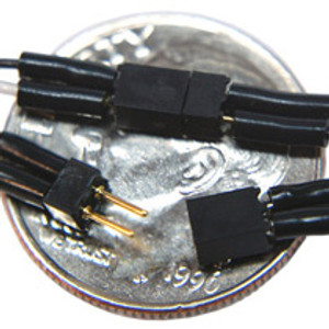 TCS 1301 2 pin Mini Connector - Black & White Wires