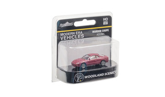 JP 5361 Maroon Coupe - HO Scale | Just Plug JP 5361 Maroon Coupe - HO Scale | Just Plug
