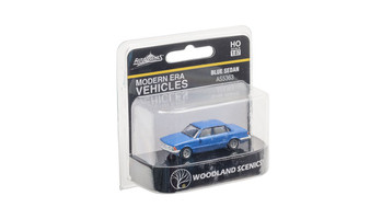 JP5363 Blue Sedan - HO Scale | Just Plug