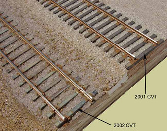 Photo shows both 2001 and 2002 - This item is the 2001 Mainline Ties