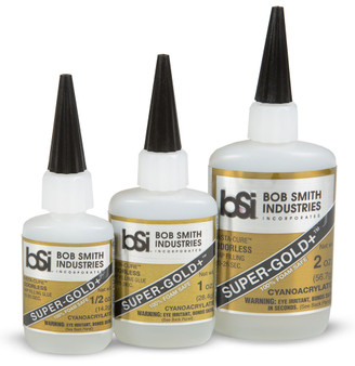 Super-Gold+ Cyanoacrylate Glue | Foam Safe | Odorless | Gap Filling