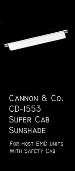 Cannon & Company 1553 Super Cab Sunshades