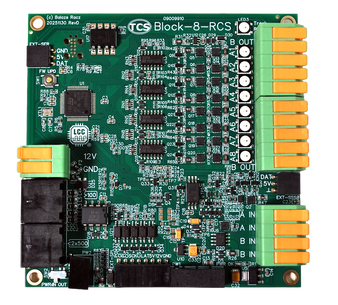 Block-8-RCS | 8 Blocks | Detection | Railcom | Short Circuit Protection