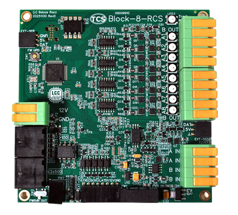 Block-8-RCS | 8 Blocks | Detection | Railcom | Short Circuit Protection