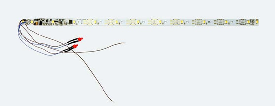 ESU Loksound 50718 Passenger Car Lighting Strip 2.0 | Decoder | Warm Wht | 2 Red