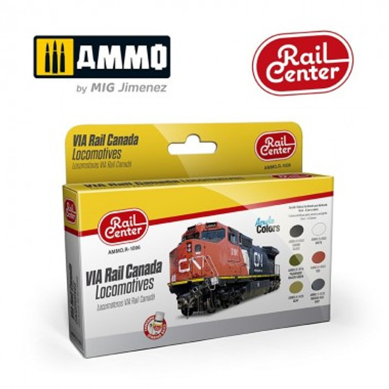 MIGR1006 VIA RAIL CANADA Locomotives