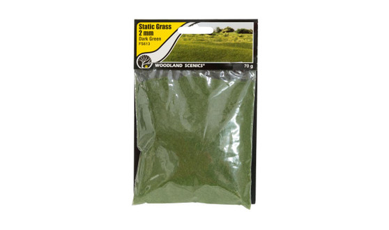 FS613 Static Grass - 2mm Dark Green