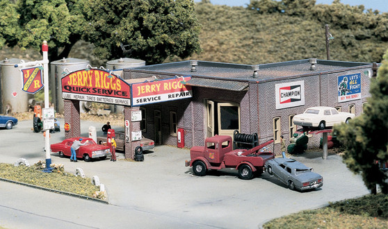 Jerry Riggs Quick Service - N Scale Kit | DPM Gold