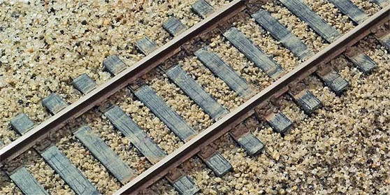 The new 2003 8'- 6" HO scale CVT is designed with first-hand experience in HO scale track installation techniques accumulated for over 50 years, as well as countless suggestions offered by fellow craftsmen and model builders. Ideas and features from the first fiber tie strip to the latest, but not so new, molded ready-to-run flexible track systems have been examined. The best of all this is now available in the new 2003 8'- 6" CVT, plus volumes of new ideas which make the new 2003 8'- 6" HO scale CVT track system far superior to all other track systems offered today.