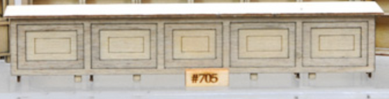 705 O Long Counter Top