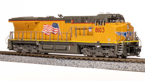 7304 N | GE ES44AC | Union Pacific #8110 | Paragon 4 Sound/DC/DCC