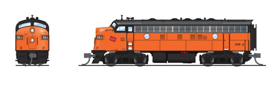 9082 N Stealth | EMD F7A | Milwaukee #113A | No sound / DCC-ready