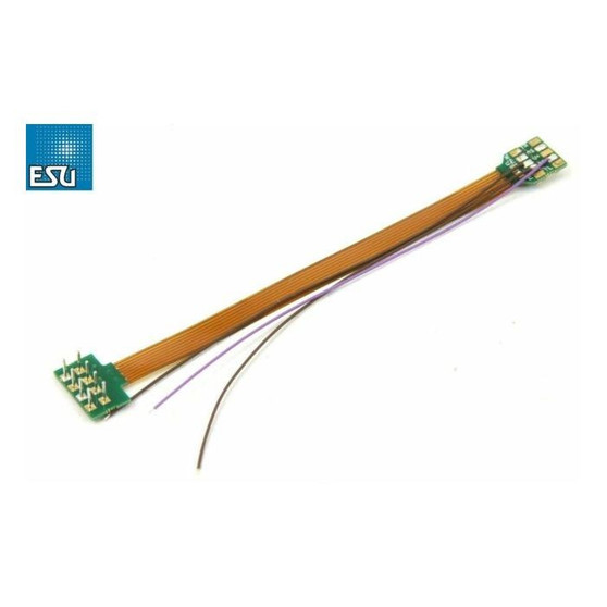 ESU 51995 Adapter Board 18 pin Next18 socket to NEM652 8 pin Flex 88mm