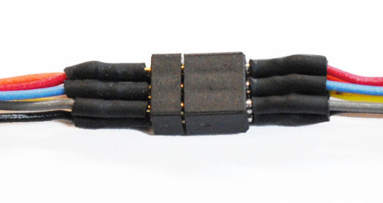 TCS 1411 6-Pin(2x3) Mini Connector (Colored Wires) TCS 1411 6-Pin(2x3) Mini Connector (Colored Wires)