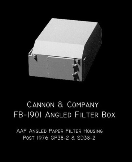Cannon & Company HO FB-1901 AAF Angled Filtered Box Hatch