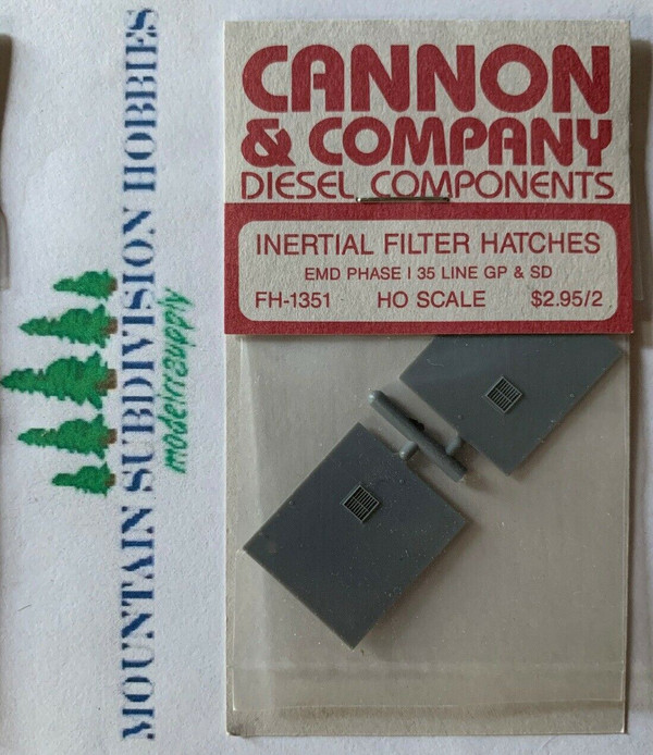 Cannon & Company FS-1351 Inertial Filter Hatch / Dust Bin GP/SD35