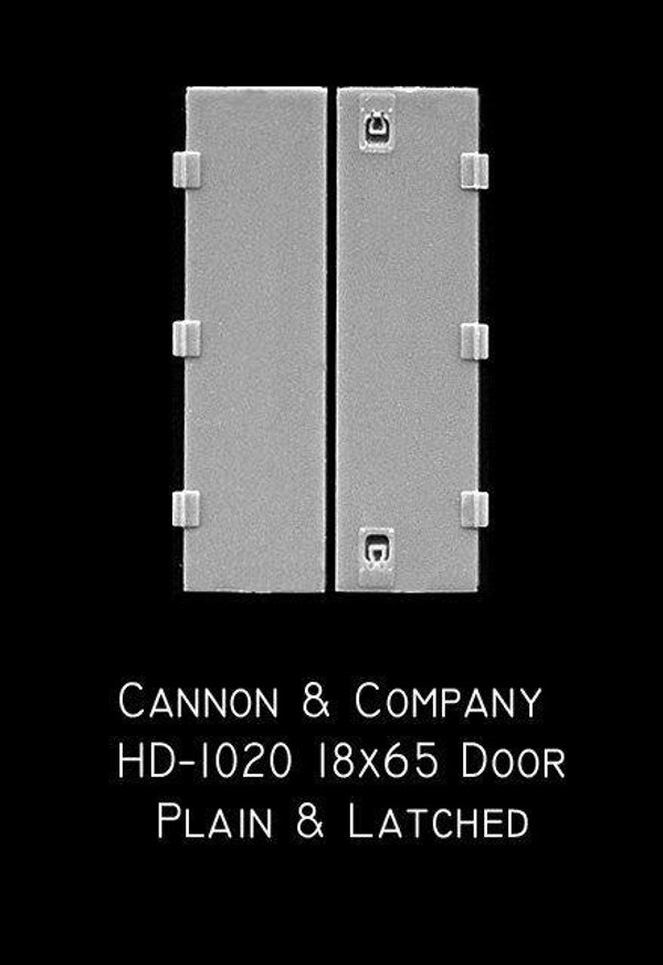 Cannon & Company HO HD-1020 18x65 Plain and Latched Hood
