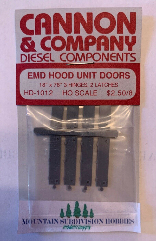 Cannon & Company HO HD-1012 18x78 Latched Hood Doors 8pk