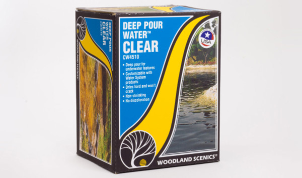 Woodland Scenics 4510 - Deep Pour Water - Clear