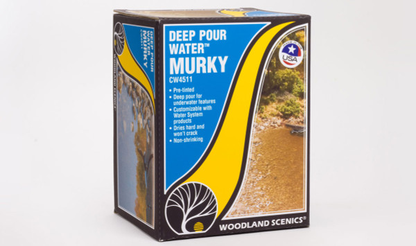 Woodland Scenics 4511 - Deep Pour Water - Murky