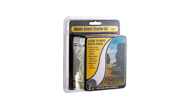 Woodland Scenics FS647 Static Grass Starter Kit