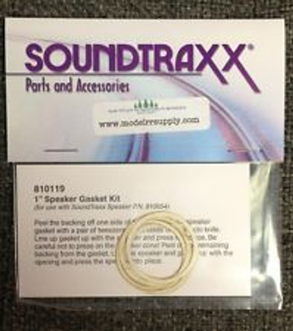 Soundtraxx 810119 Gasket Kit (4) fits 810153 / 810054 speakers