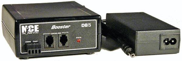 NCE 28 DB5 Dumb Booster + power supply 5 Amp for Power Cab