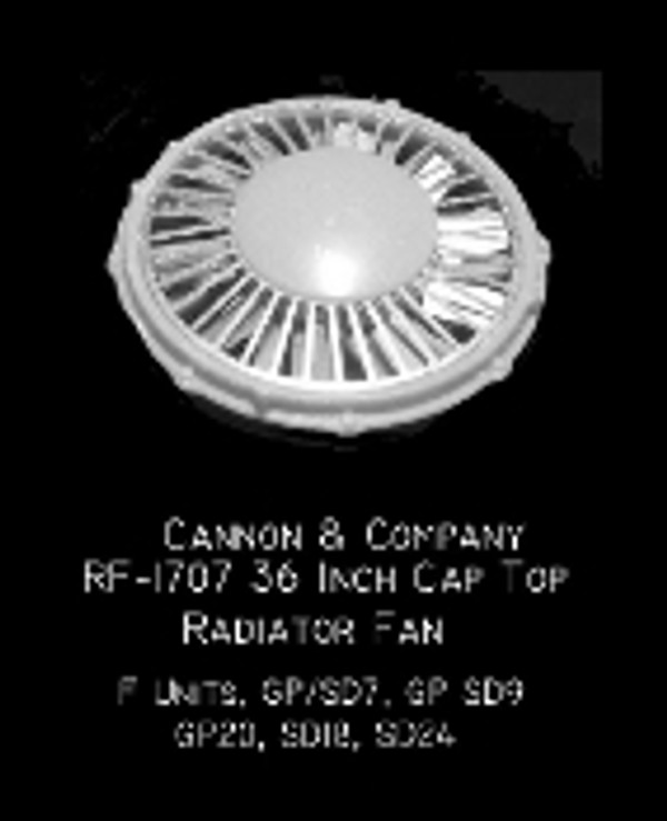 Cannon & Company 1707 36 In Cap Top Radiator Fan